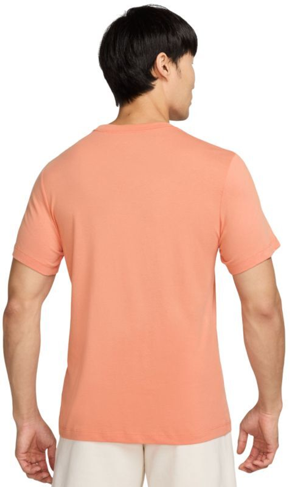 Теннисная футболка Nike Solid Dri-Fit Crew