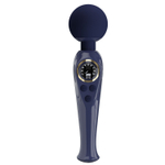 Темно-синий жезловый вибратор Skyler - 22,4 см.