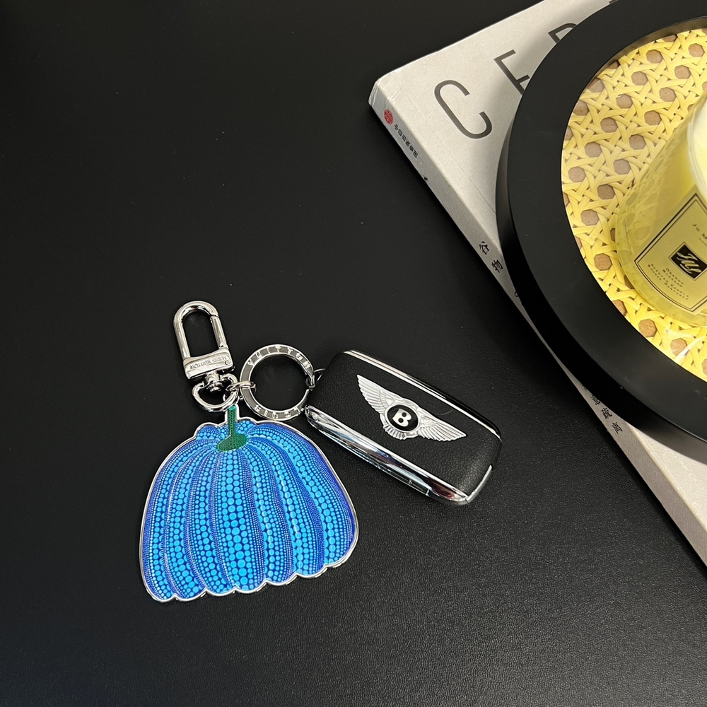 Louis Vuitton Pumpkin Key Holder And Bag Charm
