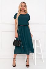 Платье Стелла (изумруд) Р11-1169/3 Nikol