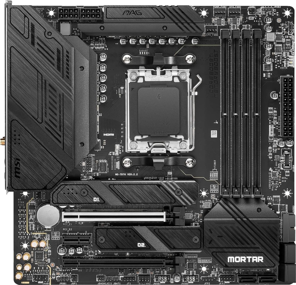 Материнская плата mATX MSI MAG B650M MORTAR WIFI