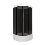 Душевая Кабина Грэй-Блэк 90*90 В