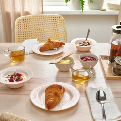 IKEA PARADISISK  (ИКЕА ПАРАДИСИСК)  -  Тарелка, кремовая, 20 см