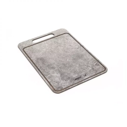 Доска разделочная с желобом 29x20см ComposeEat мрамор серый