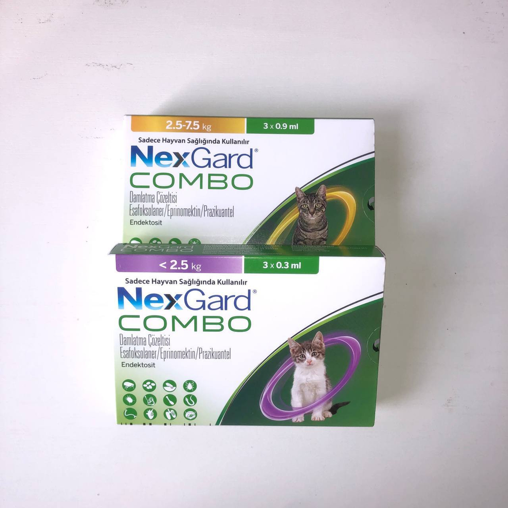 Нексгард Комбо — это противопаразитарный препарат для кошек