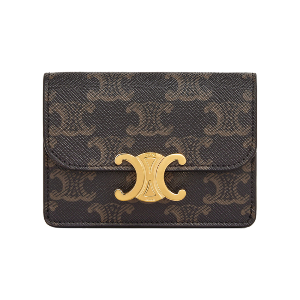 Картхолдеры и кошельки CELINE Triomphe, 10I582CPJ-04LU