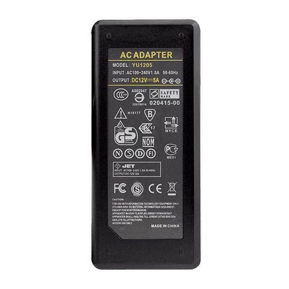 Блок питания SWG 12V 60W IP20 5A NA-60-12 002835