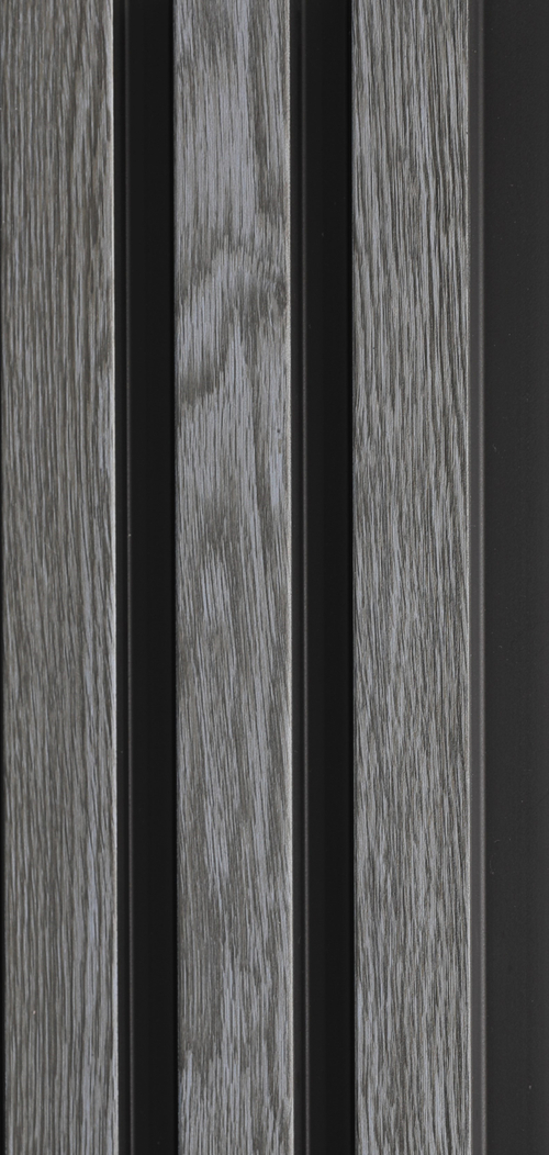 Реечная панель 3Д Prof ПВХ М Дуб серый 120х2950 мм