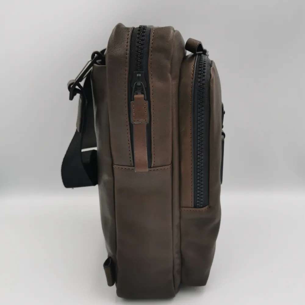 Сумка Piquadro Harper из натуральной кожи коричневая (CA1816AP/TM) 3