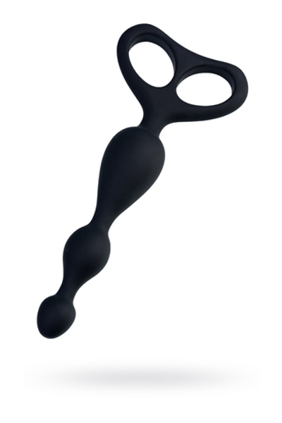 Анальная втулка Popo Aquilae черная 18 см