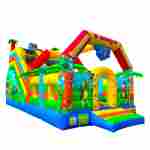 Коммерческий надувной батут «Приключение в мире животных 3», 8*4*5 м.