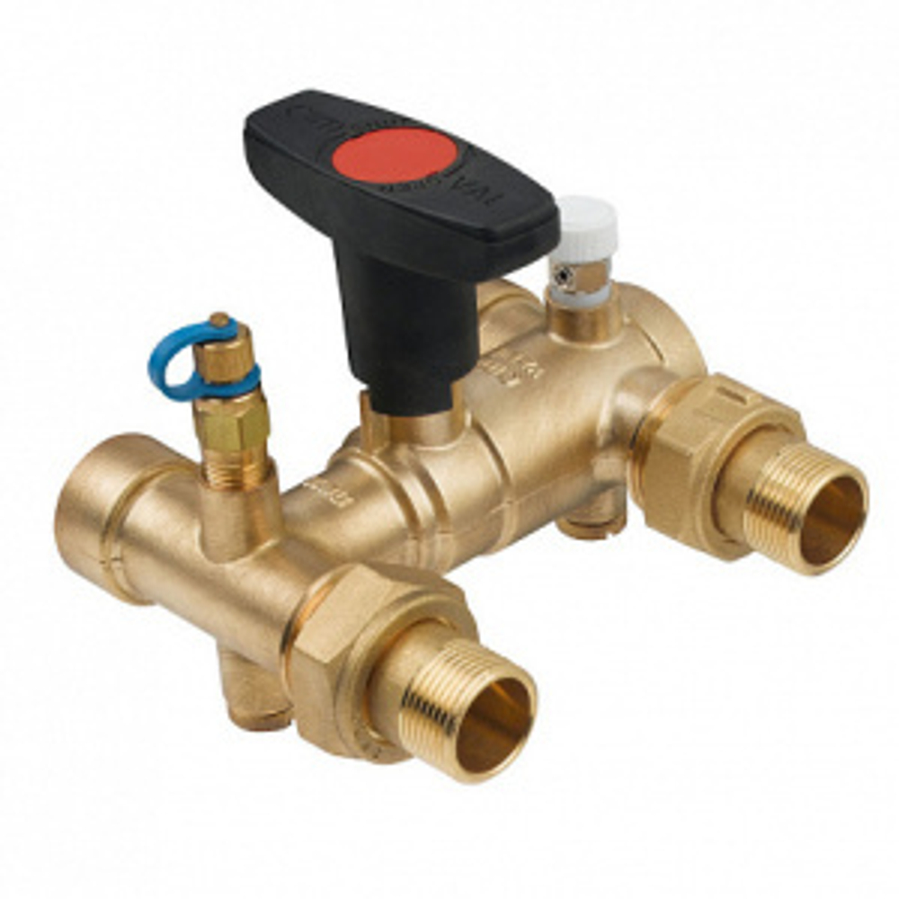 Узел присоединительный для фанкойлов, 3/4", PN25 Cimberio