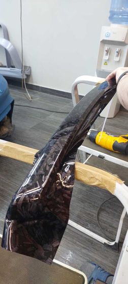 Пленка кованый карбон CF500G Carbins