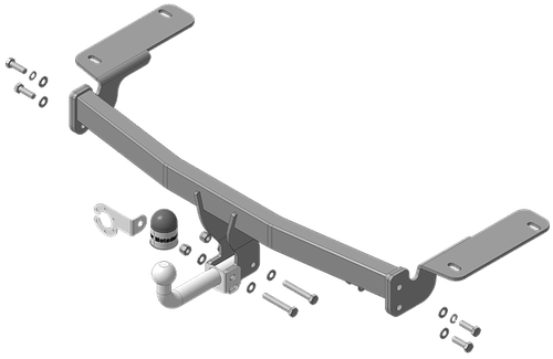 Фаркоп Motodor для Maserati Levante 2016 - н.в арт.MOTODOR.98401-A