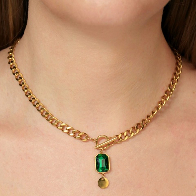 Колье Emerald