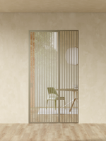 Распашная алюминиевая перегородка Minoli 13