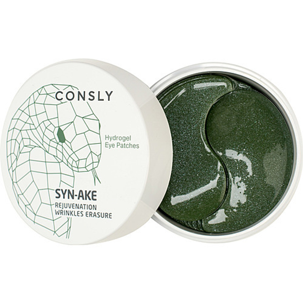 Consly Патчи для глаз с пептидом Syn-Ake - Hydrogel syn-ake eye patches, 60шт