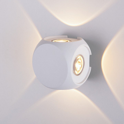Уличный настенный светильник Elektrostandard 1504 TECHNO LED черный