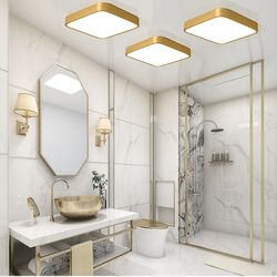 Потолочный Светильник Flims D30 Circle Brass By Imperiumloft