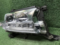 Битая Фара правая Land Cruiser 200 (15-21) LED
