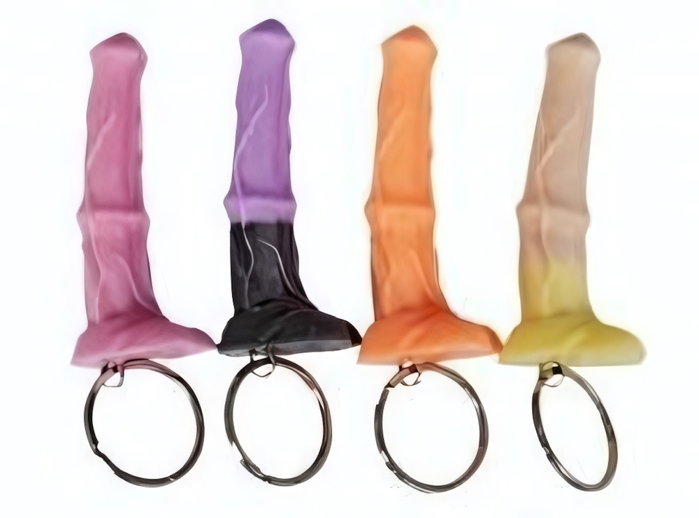 Брелок для ключей Мустанг (Цвет: разноцветный)