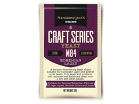 Дрожжи Mangrove Jack's Craft Bohemian Lager Yeast M84, 10 гр