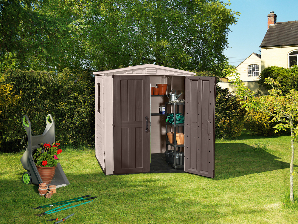 Пластиковый хозблок Keter Factor 6x6