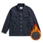 Джинсовая куртка в американском стиле в стиле ретро от GELANLU  STYDIO