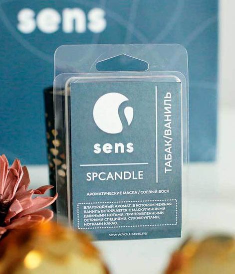 Ароматический воск Табак и Ваниль, Sens