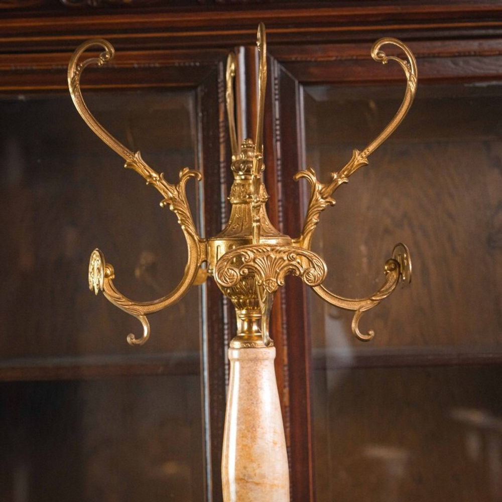 Антикварная напольная вешалка