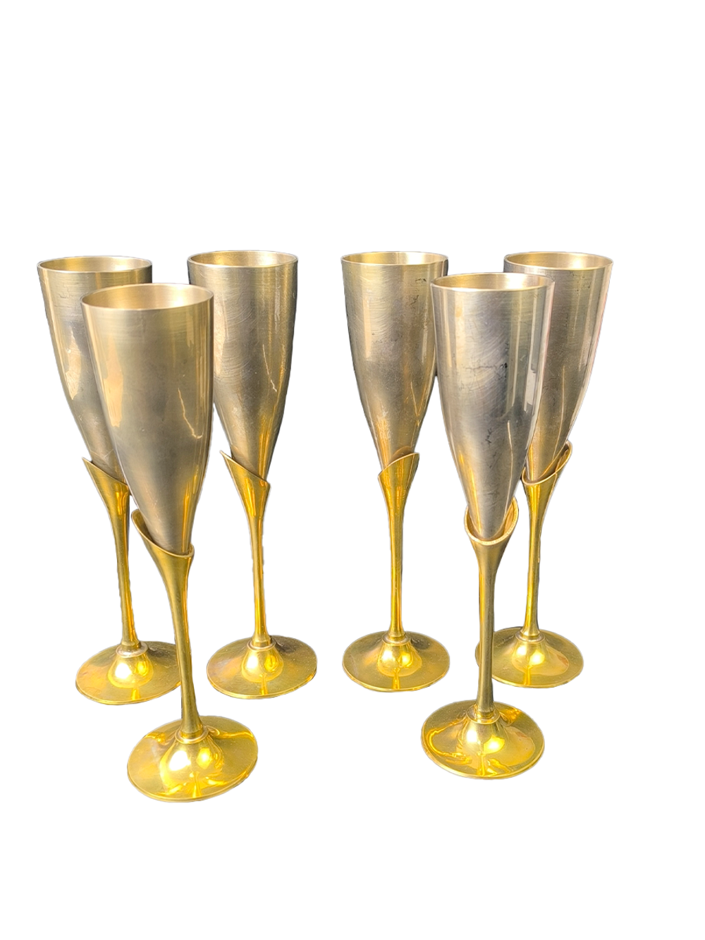 Набор бокалов "Тюльпаны" Индия