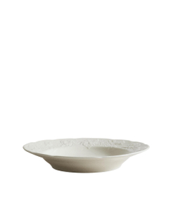 Zara Home тарелка глубокая из фарфора, цвет кремовый, 22.5 см