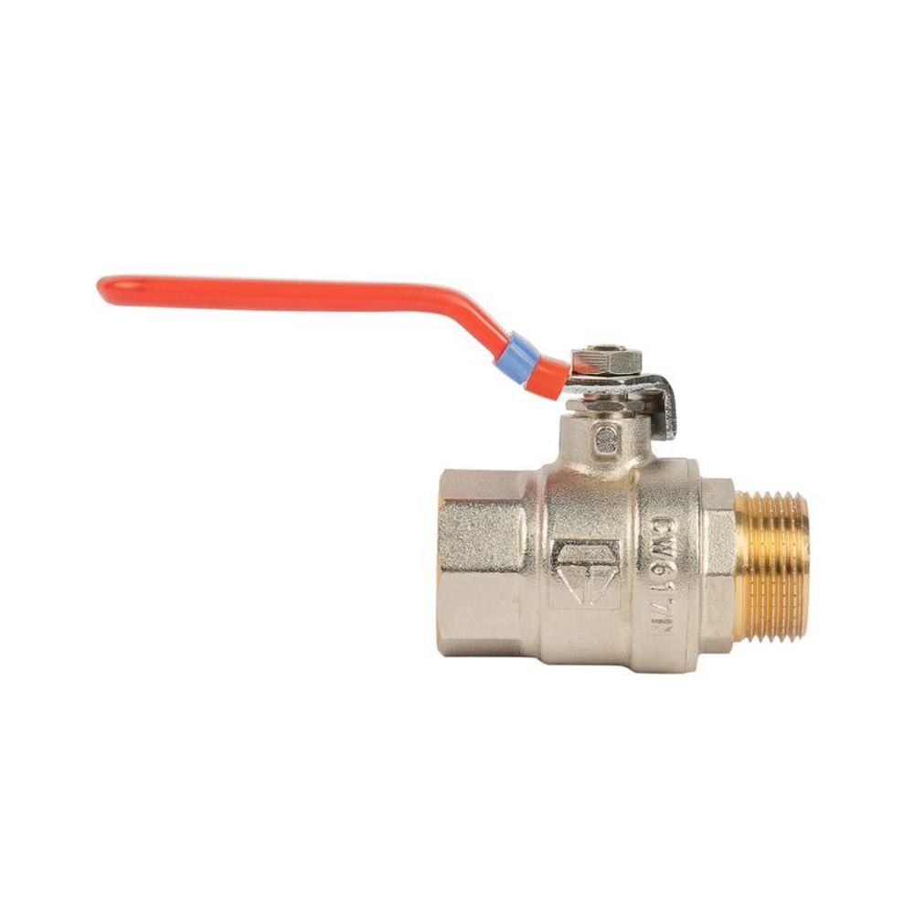 Кран шаровый НР-ВР 3/4" ручка HLV