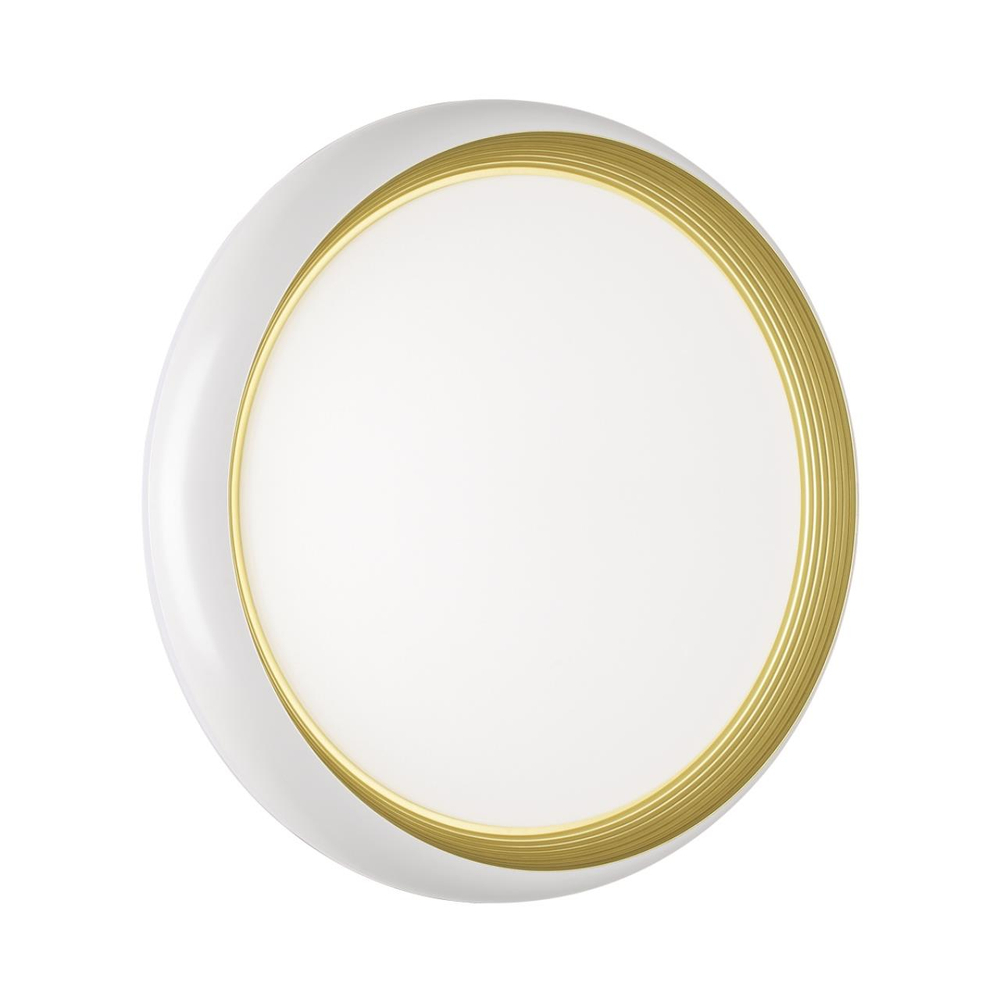 7650/EL PALE SN 141 Светильник пластик/золотой LED 70Вт 3000-6000К D480 IP43 пульт ДУ TOFIQ WHITE