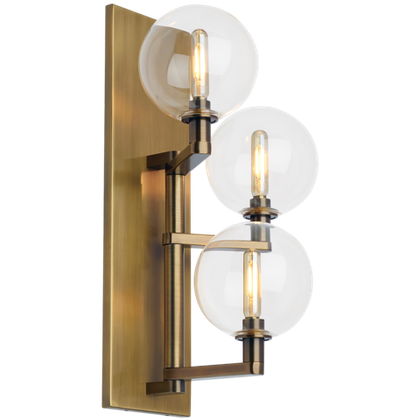 Настенный светильник Visual Comfort Gambit Triple Wall