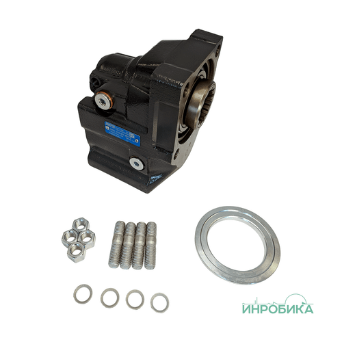 Коробка отбора мощности ISO для КПП ZF 6S-700/850 со смещением 300 Нм 1:1,81 с пневматическим включением 01005100178