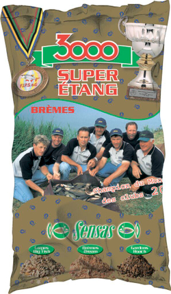 Прикормка Sensas 3000 Super ETANG Bremes 1кг