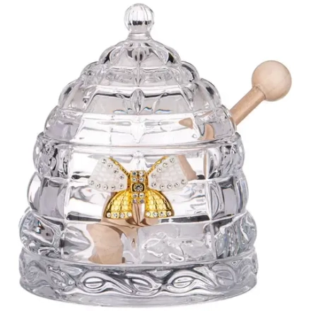 355-052 Банка для меда с палочкой "VENEZIA"