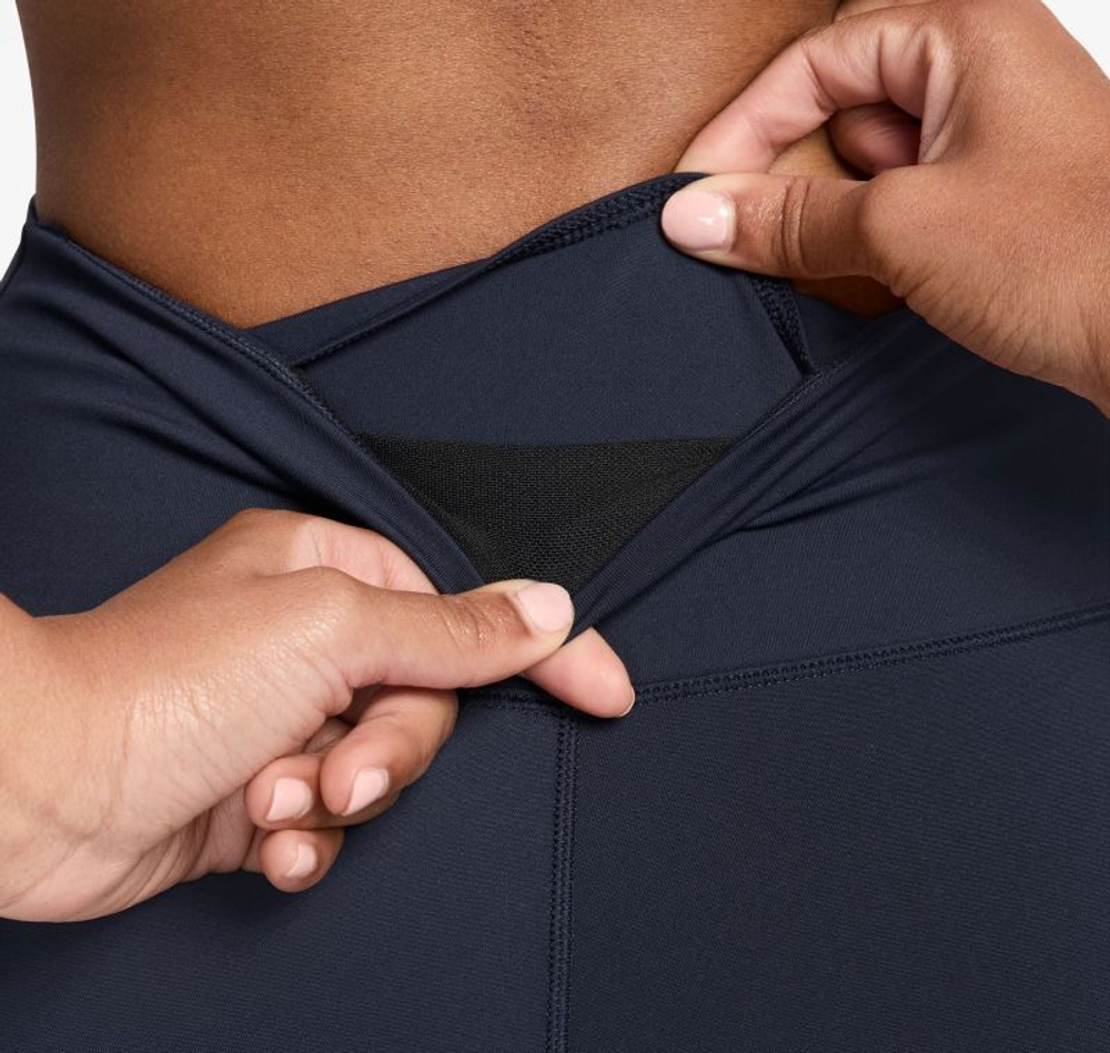 Leginsy Nike One High Waisted Full Length Leggings - небесный