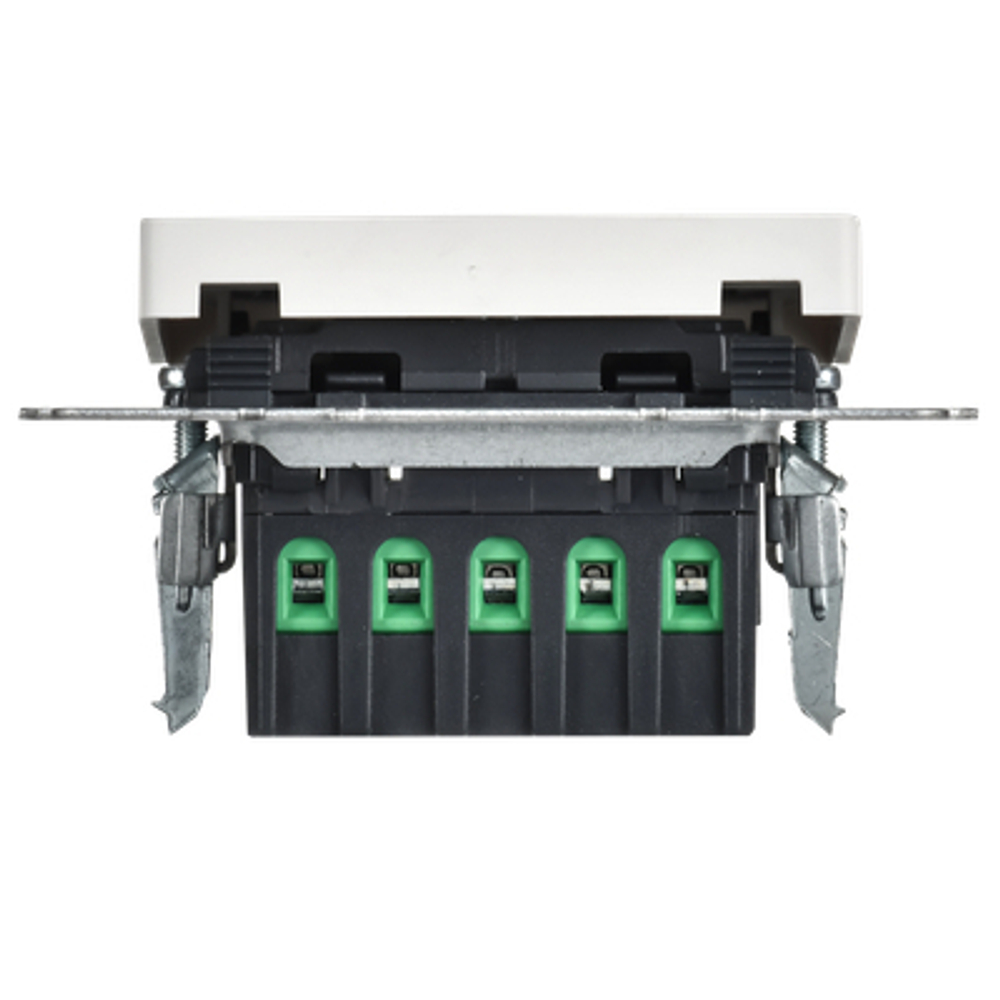 BRITE Кнопка звонка с индикацией для отелей 10А ВС10-1-9-БрАБ арктический белый IEK