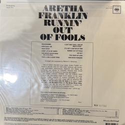Виниловая пластинка Aretha Franklin – Runnin' Out Of Fools LP Red