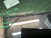 Стекло двери заднее правое BMW X3 F25 (2010-2017)