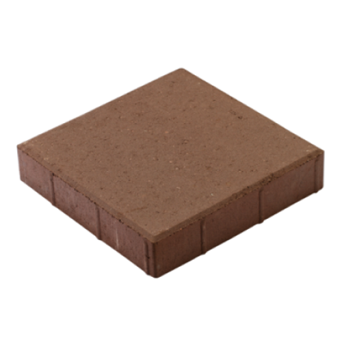 Плитка БЕТОННАЯ тротуарная 400х400х60 шоколадная