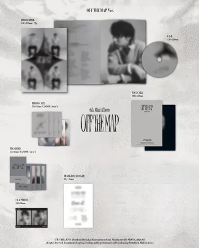 Альбом KIM SUNG KYU - Off The Map