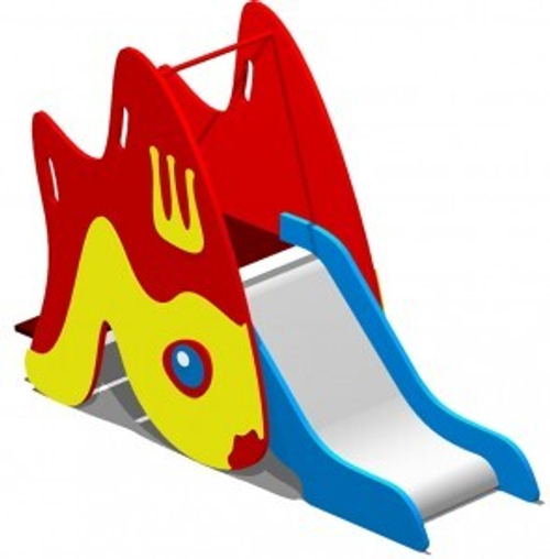 Горка «Рыбка» Н пл.=0,6 м