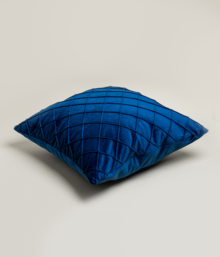 Подушка из велюра ROYAL BLUE 45 х 45