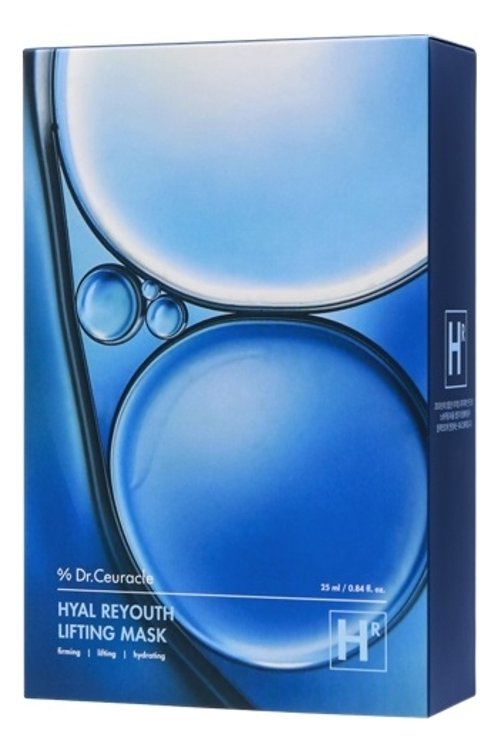 DR. CEURACLE Подтягивающая маска Hyal Reyouth lifting mask 10 штx25 мл