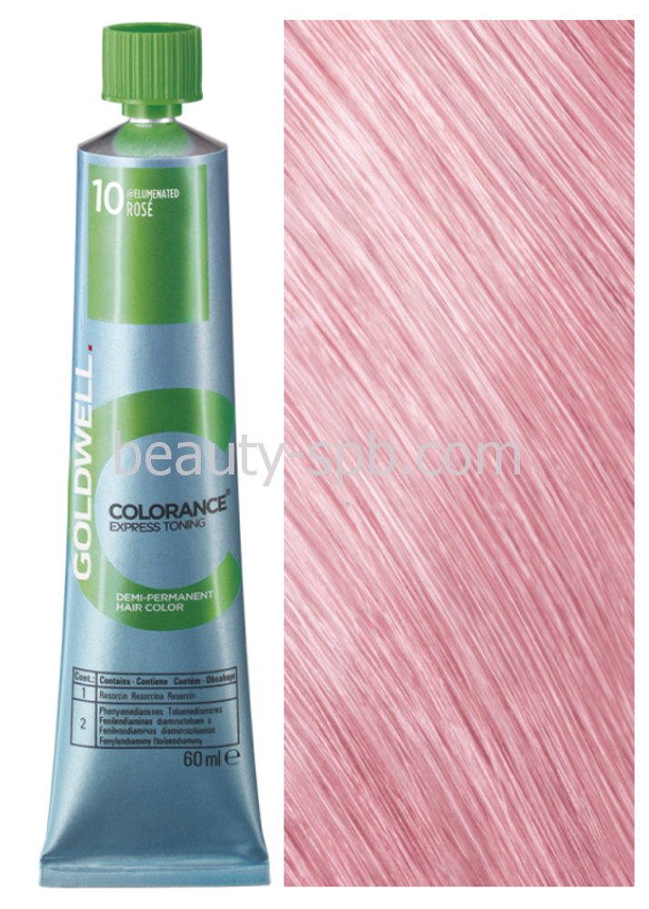 Goldwell Colorance 10 ROSE холодный розовый цветение сакуры 60 мл