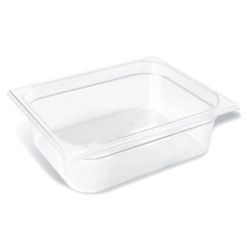 Гастроемкость 1/2 h200 мм поликарбонат 325*265*200 мм прозрачная 13 л P.L.