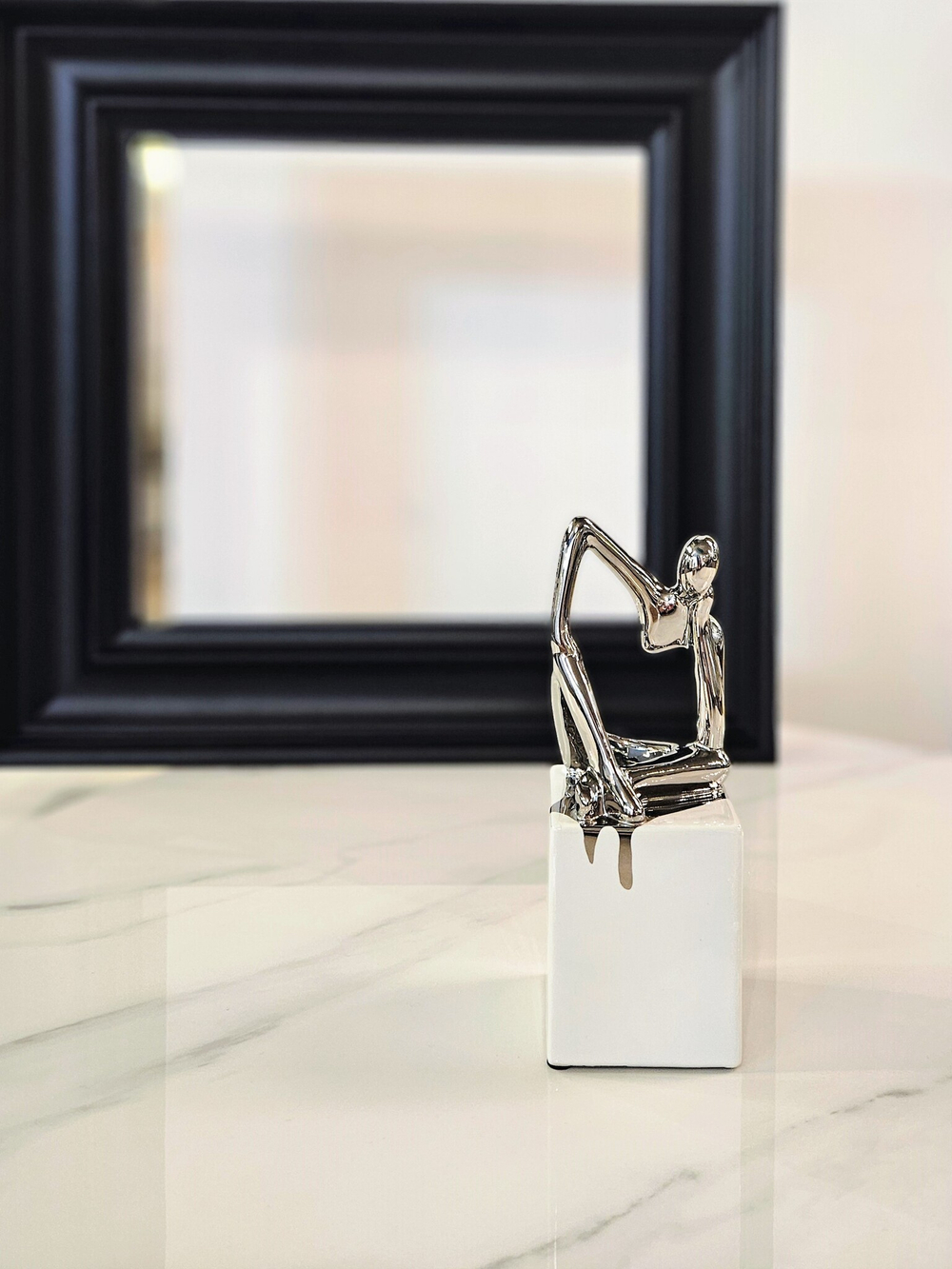 Статуэтка Man ornament silver